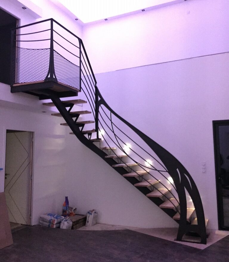 Création d'un escalier sur Cholet