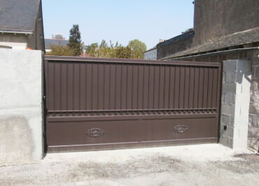 Installation d'un portail électrique