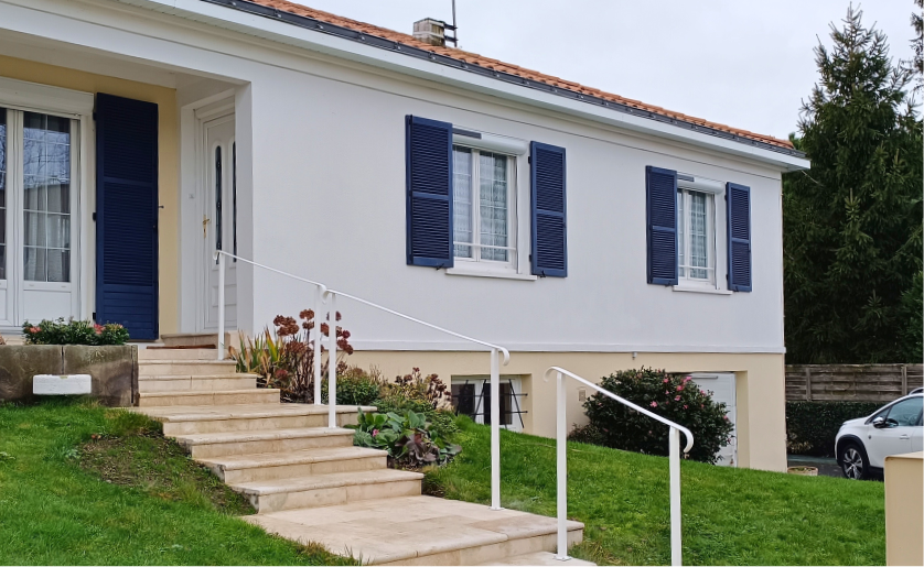 Main courante moulurée 