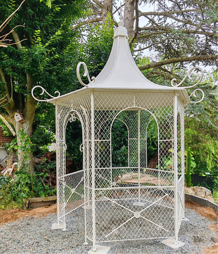 Kiosque Décoratif Blanc - Gabard