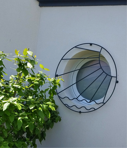 Grille de défense ronde​