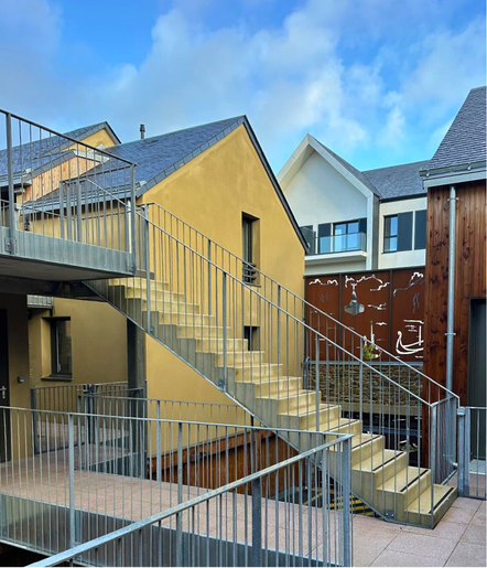 Garde-corps barreaudés en acier galvanisé (1)