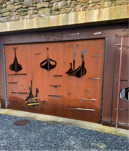 Portail Corten - Gabard 4