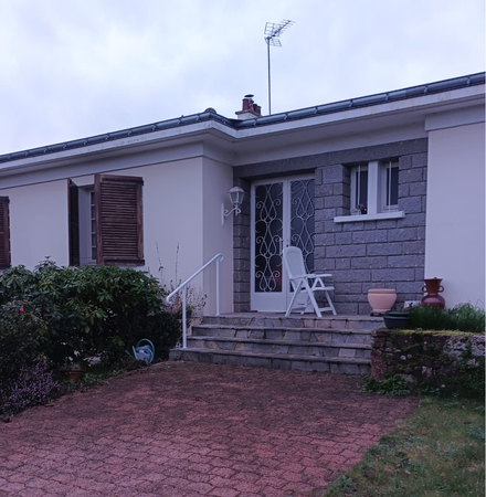 Main courante laquée