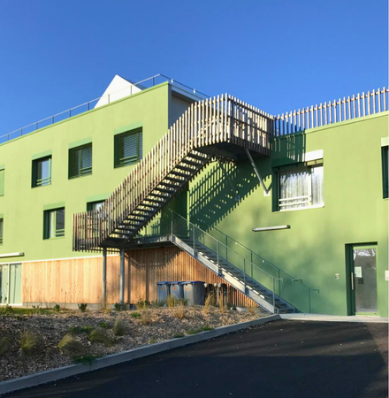 Escalier extérieur & Garde-corps bois