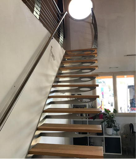 Escalier suspendu - Gabard (1)