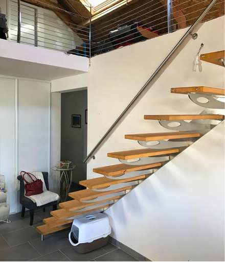 Escalier suspendu - Gabard (2)