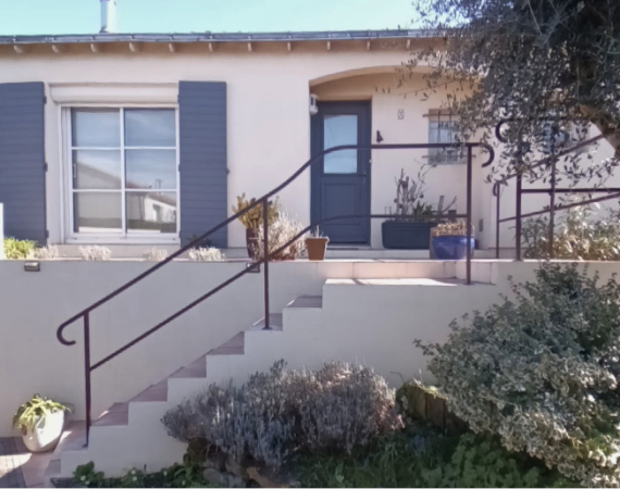 Garde-corps en fer forgé​